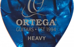 Set Pene de Chitară Ortega Blue Pearl Picks Heavy 10pcs Pack