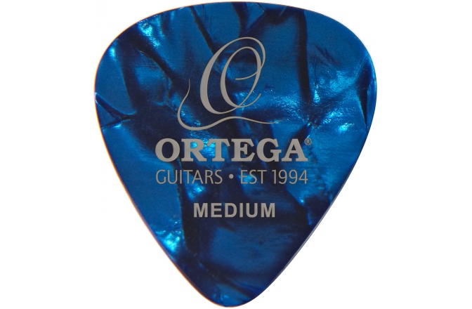 Set Pene de Chitară Ortega Blue Pearl Picks Medium 10pcs Pack