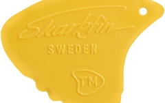 Set pene de chitara Shark Fin Relief 0,65mm medium galben set 12