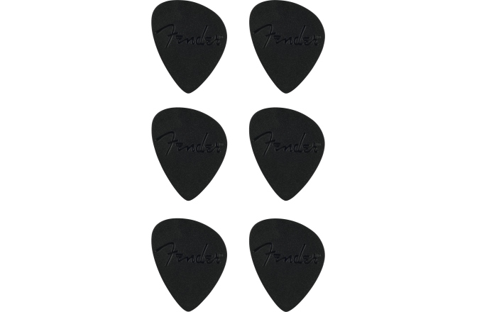 Set Pene  Fender Offset Picks Black (6)