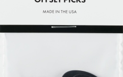 Set Pene  Fender Offset Picks Black (6)