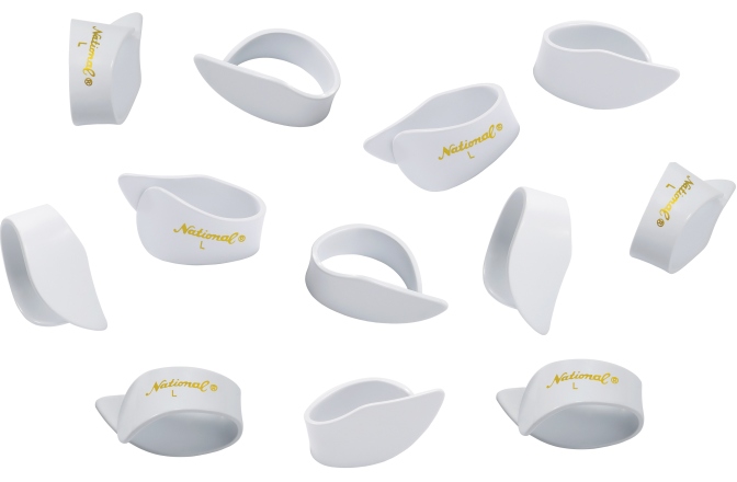 Set Pene pentru Deget Daddario National Large White - 12 pack