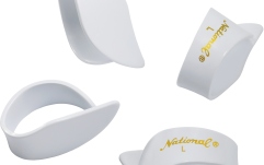 Set Pene pentru Deget Daddario National Large White - 4-Pack