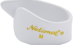 Set Pene pentru Deget Daddario National Medium White - 12 pack