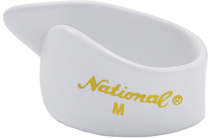 Set Pene pentru Deget Daddario National Medium White - 12 pack