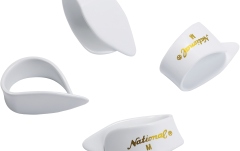 Set Pene pentru Deget Daddario National Medium White - 4-Pack
