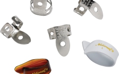 Set Pene pentru Deget Daddario National Nickel Finger Pick Bundle - 6 pack