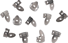 Set Pene pentru Deget Daddario National Stainless Steel Finger Picks - 12 pack