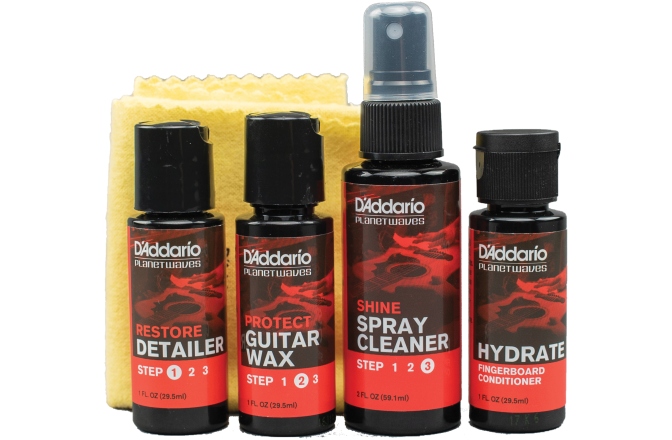 Set pentru Îngrijire și Curățare Daddario Instrument Care Essentials Kit