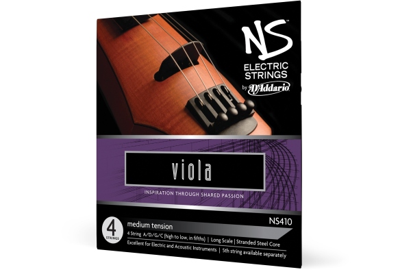 NS Electric Viola String Set Long Scale MT