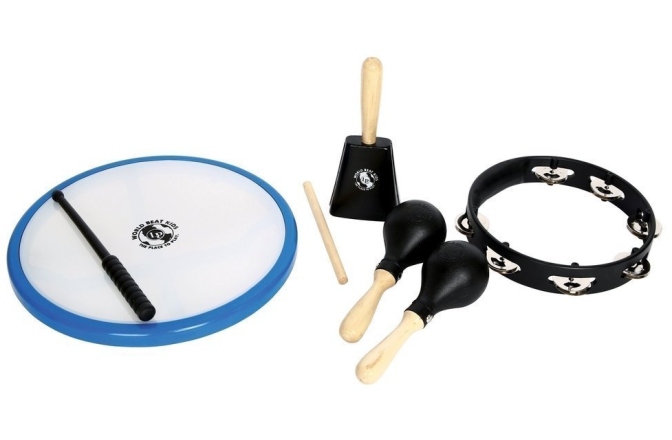 Set percuție pentru copii Latin Percussion Pack WBK400  Kids World Rhythm Set