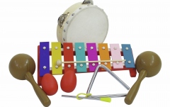 Set Percuții pentru Copii Dimavery Percussion-Set III 7 parts