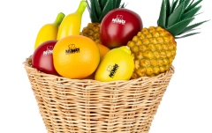 Set Percuții pentru Copii Nino Percussion ''Fruit'' Shaker Assortment - 18 pcs