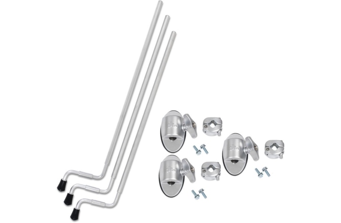 Set picioare pentru cazan DW Floor Tom Satin Chrome