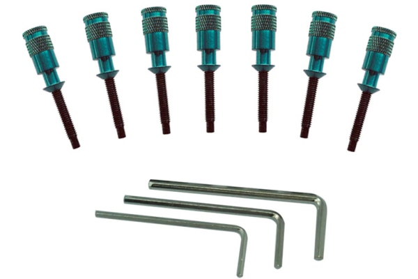  FRHPBLP - Hollow Point Intonation System - 7-String - Blue
