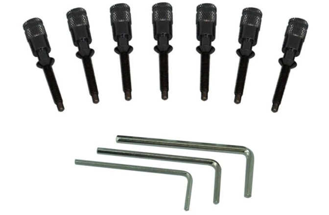 Set piese de schimb pentru sisteme tremolo Floyd Rose  FRHPBP - Hollow Point Intonation System - 7-String - Black