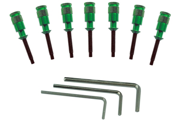  FRHPGNP - Hollow Point Intonation System - 7-String - Green