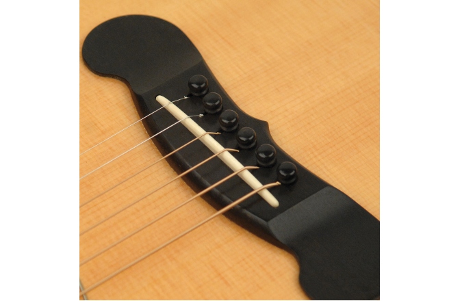 Set pini corzi și end pin Daddario Ebony Bridge Pins with End Pin Set Ebony