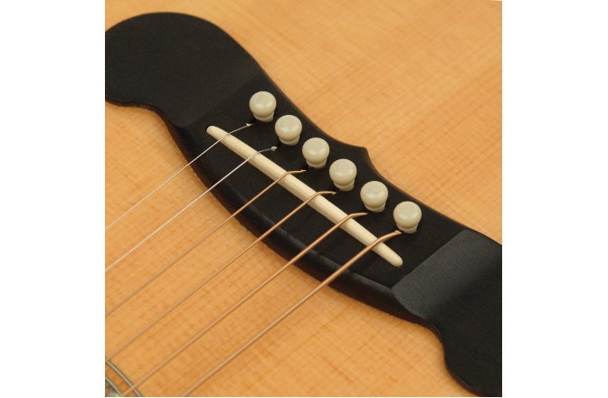 Set pini corzi și end pin Daddario Injected Molded Bridge Pins with End Pin Set of 7 Ivory