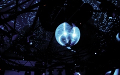 Set Pinspot cu Glob Disco Eurolite Mirror Ball Set 20cm with Pinspot