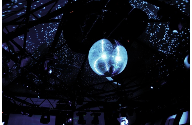 Set Pinspot cu Glob Disco Eurolite Mirror Ball Set 20cm with Pinspot