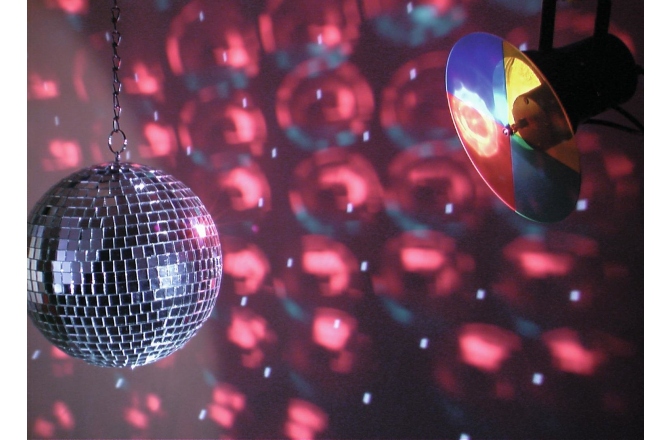 Set Pinspot cu Glob Disco Eurolite Mirror Ball Set 20cm with Pinspot