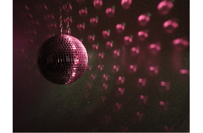 Set Pinspot cu Glob Disco Eurolite Mirror Ball Set 30cm with Pinspot