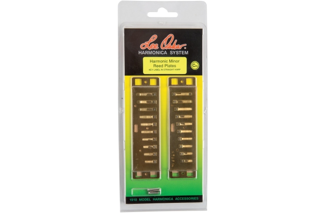 set placute Lee Oskar placa rezerva acordaj Harmonic Minor 1910HRP Db-Moll