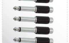 Set RCA - TS Omnitronic Adapter RCA(F)/Jack(M) 10x