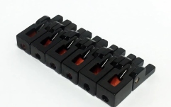 Set saddles Floyd Rose Floyd Rose Saddle Set - Black - By Floyd Rose