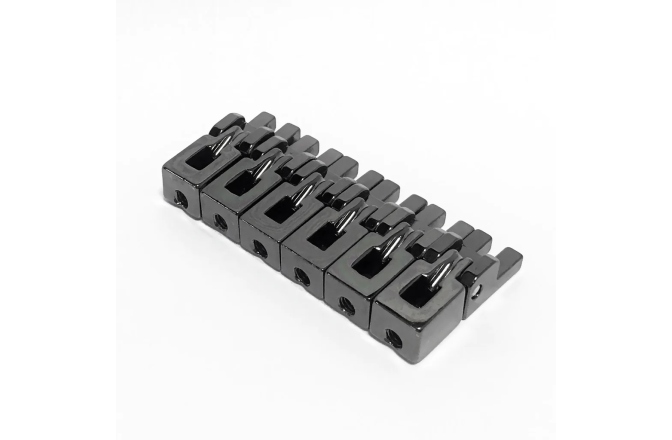 Set saddles Floyd Rose Floyd Rose Saddle Set - Black Nickel - By Floyd Rose