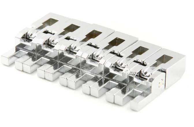 Set saddles Floydrose Floyd Rose  FR1BSSC - 1000 Series Saddle Set - Chrome