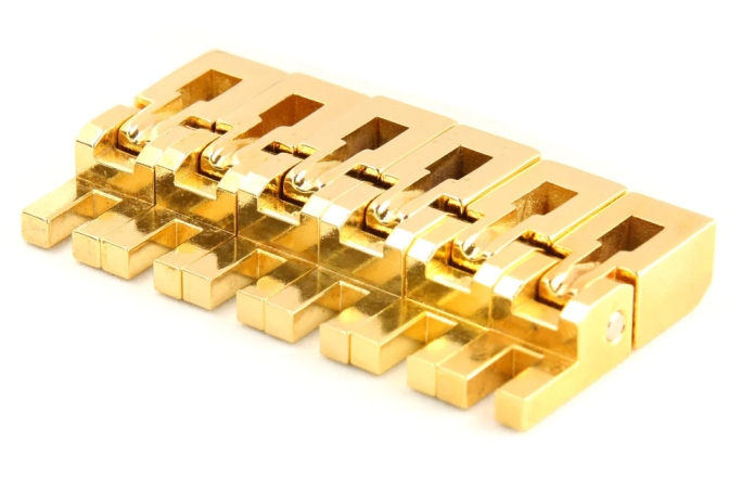 Set saddles Floydrose Floyd Rose  FR1BSSG - 1000 Series Saddle Set - Gold