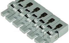 Set saddles Floydrose Floyd Rose  FROBSSCP - Original Saddle Set (6) - Chrome