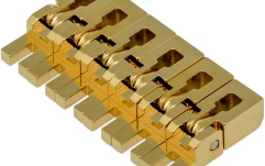 Set saddles Floydrose Floyd Rose  FROBSSGP - Original Saddle Set (6) - Gold