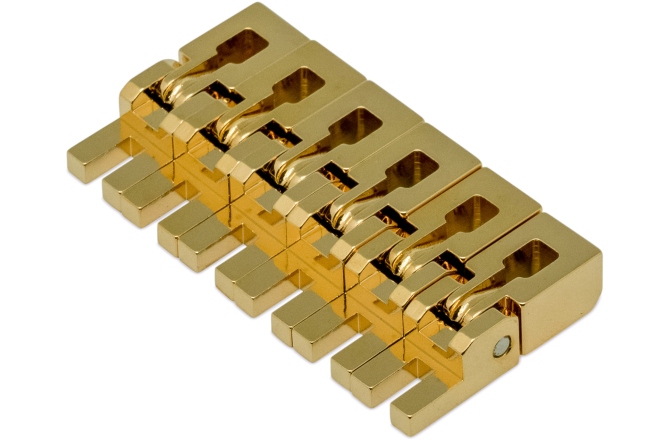 Set saddles Floydrose Floyd Rose  FROBSSGP - Original Saddle Set (6) - Gold