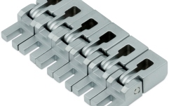 Set saddles Floydrose Floyd Rose  FROBSSSCP - Original Saddle Set (6) - Satin Chrome