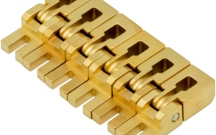Set saddles Floydrose Floyd Rose  FROBSSSGP - Original Saddle Set (6) - Satin Gold