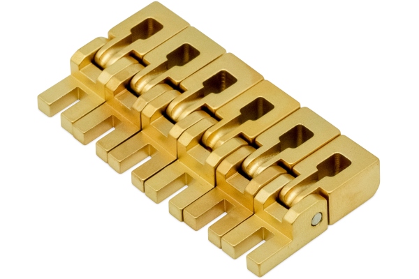 FROBSSSGP - Original Saddle Set (6) - Satin Gold FROBSSSGP - Original Saddle Set (6) - Satin Gold