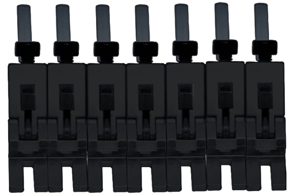 FRP17BSSB - 1000 Series Pro 7-String Saddle Set - Black FRP17BSSB - 1000 Series Pro 7-String Saddle Set - Black