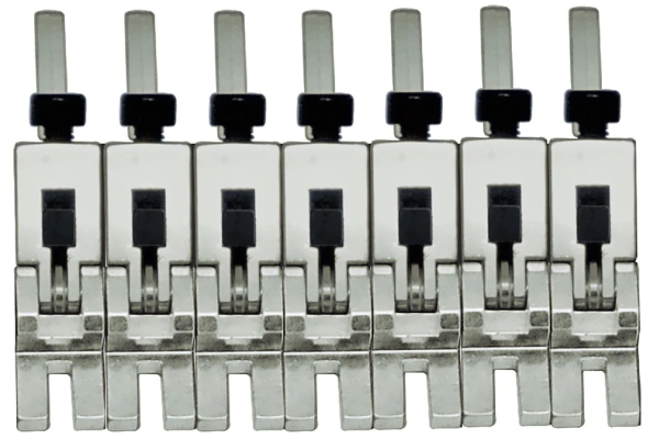 FRP17BSSN - 1000 Series Pro 7-String Saddle Set - Nickel FRP17BSSN - 1000 Series Pro 7-String Saddle Set - Nickel