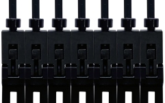 Set saddles Floydrose Floyd Rose  FRP17BSSSB - 1000 Series Pro 7-String Saddle Set - Satin Black