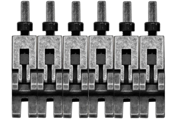 FRP1BSSAS - 1000 Series Pro 6-String Saddle Set - Antique Silver FRP1BSSAS - 1000 Series Pro 6-String Saddle Set - Antique Silver