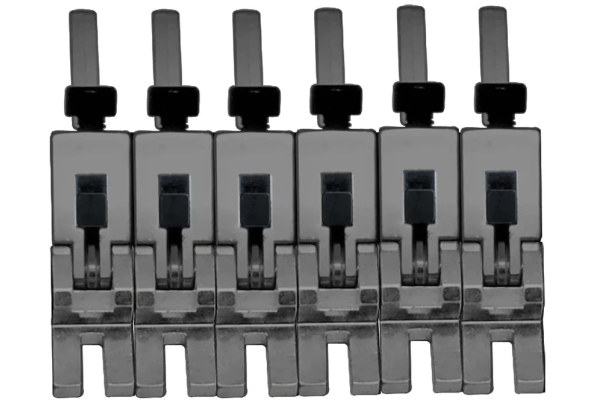 FRP1BSSBN - 1000 Series Pro 6-String Saddle Set - Black Nickel FRP1BSSBN - 1000 Series Pro 6-String Saddle Set - Black Nickel
