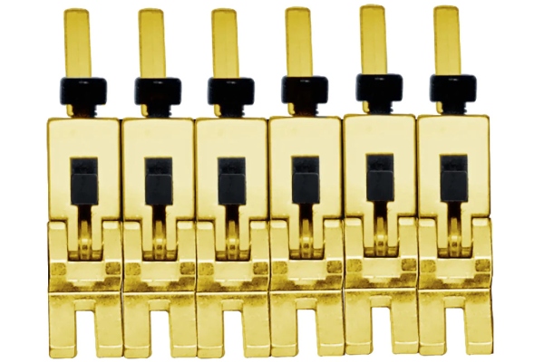 FRP1BSSG - 1000 Series Pro 6-String Saddle Set - Gold FRP1BSSG - 1000 Series Pro 6-String Saddle Set - Gold