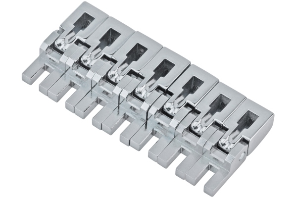 FRS27BSSC - Special Series 7-String Bridge Saddles Set - Chrome FRS27BSSC - Special Series 7-String Bridge Saddles Set - Chrome