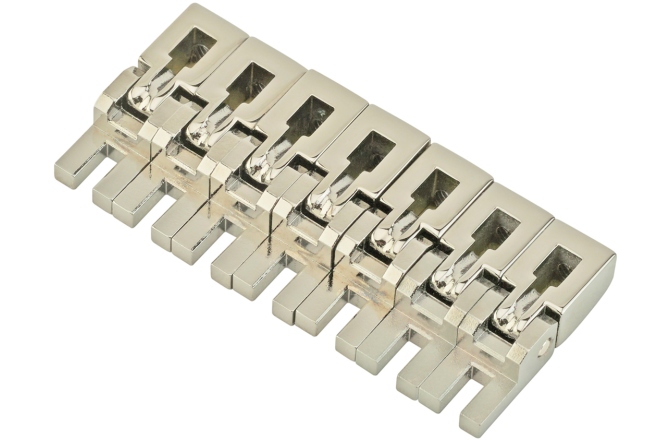 Set saddles Floydrose Floyd Rose  FRS27BSSN - Special Series 7-String Bridge Saddles Set - Nickel