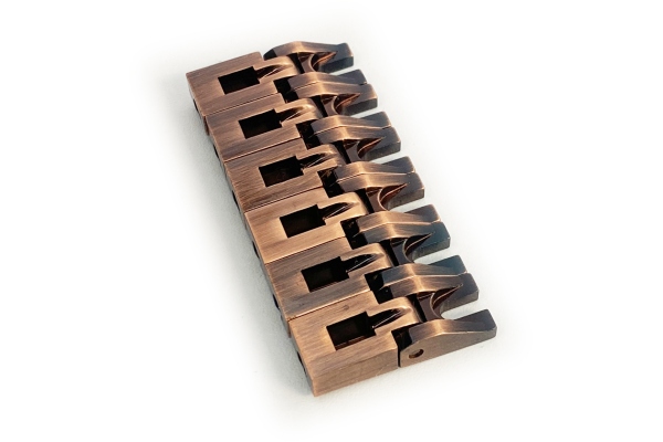 FRXBSSABP - FRX Bridge Saddles Set - Antique Bronze FRXBSSABP - FRX Bridge Saddles Set - Antique Bronze