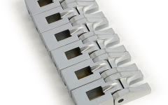Set saddles Floydrose Floyd Rose  FRXBSSSCP - FRX Bridge Saddles Set - Satin Chrome