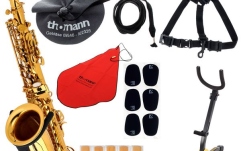 Set Saxofon Alto pentru copii Thomann Little Bee Kids Saxophone Set